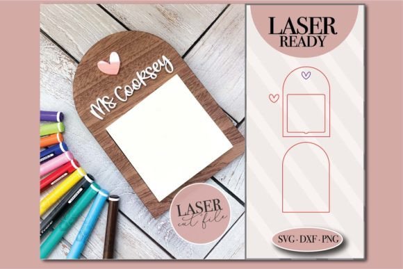 Sticky Note Holder SVG: A Perfect Teacher's Day Gift